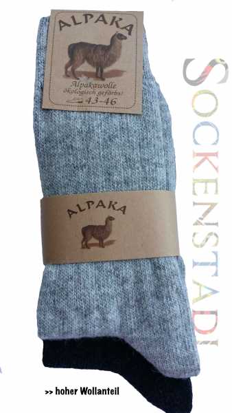 Alpka Socken | anthrazit-grau Alpka Socken | anthrazit-grau